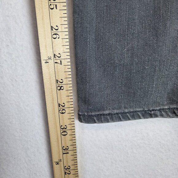 Levi's 511 Jeans Mens 29x30 Medium Wash Gray Denim Skinny Leg Pants Low Rise - Picture 6 of 10